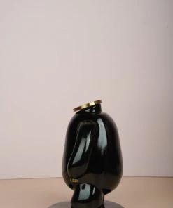 The-Golden-Triangle-India Kapelo - Flat Hat Man - Black Artefacts