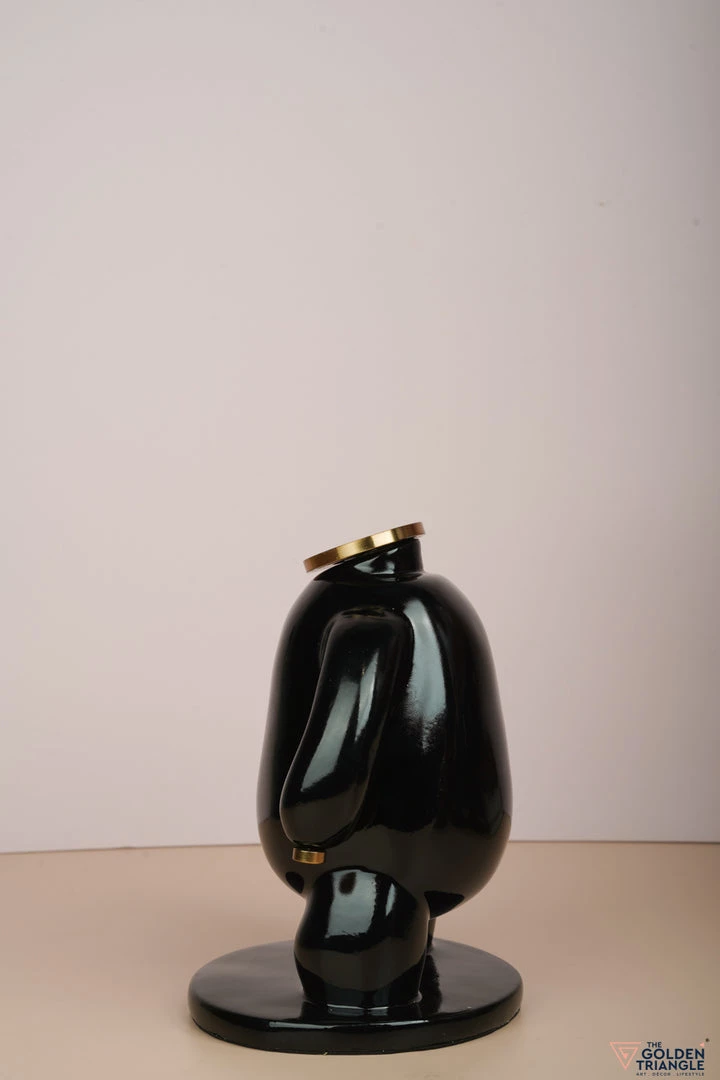 The-Golden-Triangle-India Kapelo - Flat Hat Man - Black Artefacts 4 The-Golden-Triangle-India Kapelo - Flat Hat Man - Black Artefacts