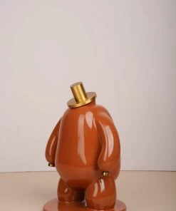 The-Golden-Triangle-India Kapelo - Tall Hat Man - Coral Artefacts