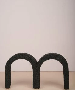 The Golden Triangle India Artefacts Abstract M Tabletop Sculpture - Black