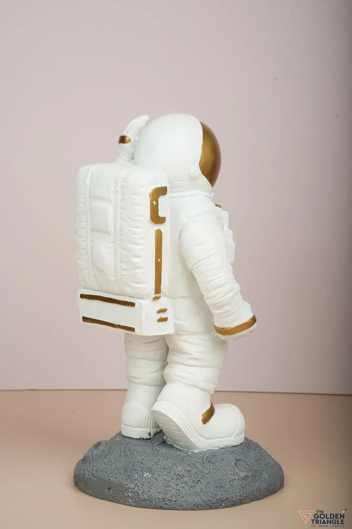 The Golden Triangle India Astronaut | Waving Figurine - Gold Artefacts 6 The Golden Triangle India Astronaut | Waving Figurine - Gold Artefacts