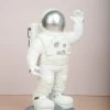 The Golden Triangle India Astronaut | Waving Figurine - Silver 1 The Golden Triangle India Astronaut | Waving Figurine - Silver