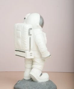 The Golden Triangle India Astronaut | Waving Figurine - Silver