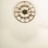 The Golden Triangle India Wall Clocks Nico Roman Metal Wall Clock - Copper