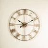 The Golden Triangle India Cosmo Metal Wall Clock - Bronze