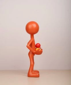 The-Golden-Triangle-India Artefacts Willy - Holding Balls - Rust