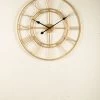 The Golden Triangle India Wall Clocks Nico Metal Wall Clock - Gold