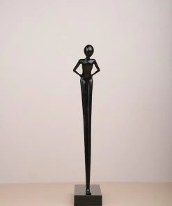 The Golden Triangle India Abstract Standing Figurine Artefacts