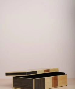 The-Golden-Triangle-India Marquee Utility Rectangle Box - Brown Artefacts