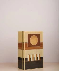 The-Golden-Triangle-India Marquee Utility Rectangle Box - Brown Artefacts