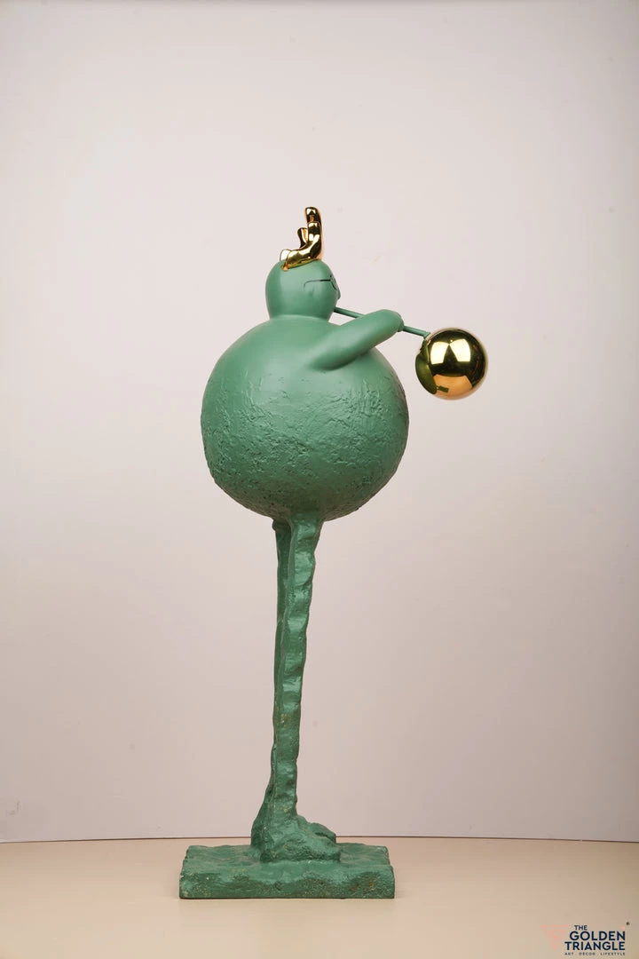 The-Golden-Triangle-India Artefacts Old Prince With A Crown - Green 5 The-Golden-Triangle-India Artefacts Old Prince With A Crown - Green