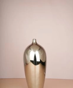 The Golden Triangle India Clint Metallic Silver Vase Glitz Collection 8 The Golden Triangle India Clint Metallic Silver Vase Glitz Collection