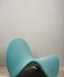 The Golden Triangle India Jace Lounger - Blue Furniture