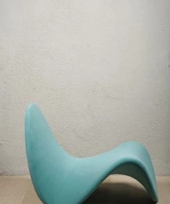 The Golden Triangle India Jace Lounger - Blue Furniture