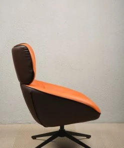 The Golden Triangle India Furniture Tuscan Swivel Accent Chair