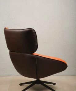 The Golden Triangle India Furniture Tuscan Swivel Accent Chair