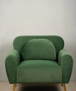 The Golden Triangle India Kenneth Accent Chair - Green