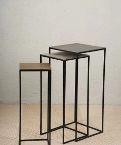 The-Golden-Triangle-India Alto - Nesting Table (set Of 3)