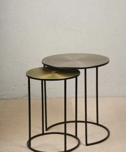 The-Golden-Triangle-India Portia - Nesting Side Table Furniture