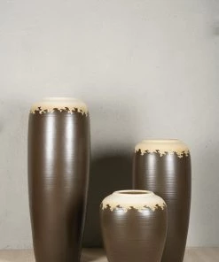 The-Golden-Triangle-India Genoa Ceramic Floor Vase