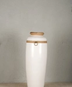 The-Golden-Triangle-India Milan Ceramic Floor Vase Vases