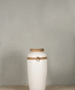 The-Golden-Triangle-India Milan Ceramic Floor Vase Vases