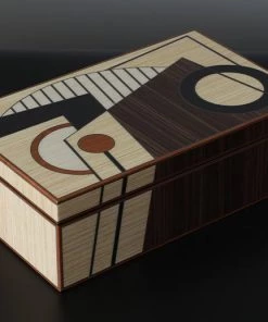 The-Golden-Triangle-India Artefacts Marquee Utility Rectangle Box - Abstract