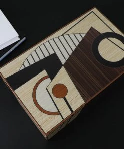 The-Golden-Triangle-India Artefacts Marquee Utility Rectangle Box - Abstract