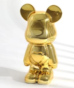 The-Golden-Triangle-India Tedd - Metallic Teddy Bear - Gold