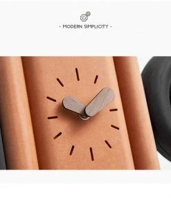 The Golden Triangle India Ciel Wall Clock - Black & Orange 10 The Golden Triangle India Ciel Wall Clock - Black & Orange