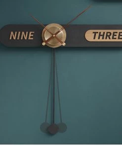 The Golden Triangle India Zion Wall Clock Estella Collection