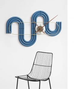 The Golden Triangle India Estella Collection Viola Wall Clock - Blue 10 The Golden Triangle India Estella Collection Viola Wall Clock - Blue