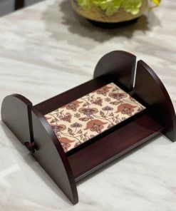 The-Golden-Triangle-India Flourish Tile Tissue Holder
