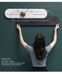 The Golden Triangle India Sage Wall Clock - Black