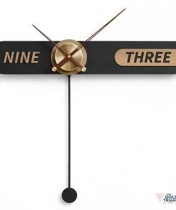 The Golden Triangle India Zion Wall Clock Estella Collection