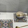 The-Golden-Triangle-India Moroccan Mosaic Trivets (Set Of 2) Tableware