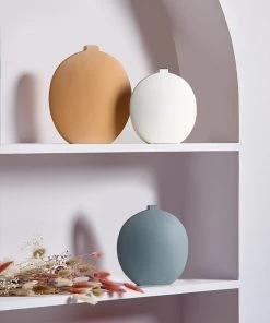 The Golden Triangle India Vases Iben Nordic Vase - Sky Blue 10 The Golden Triangle India Vases Iben Nordic Vase - Sky Blue