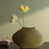 The Golden Triangle India Gustav Nordic Vase - Olive Vases